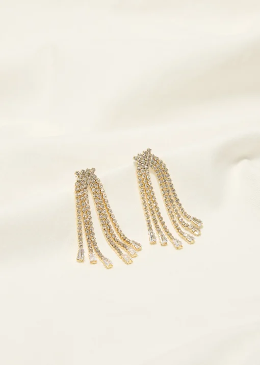Oorbellen met strass