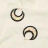 Oorringen met tweekleurige details
