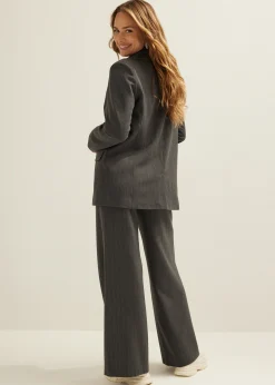 Oversized blazer gemêleerd
