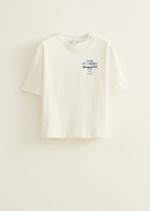 Oversized t-shirt club de l'amour