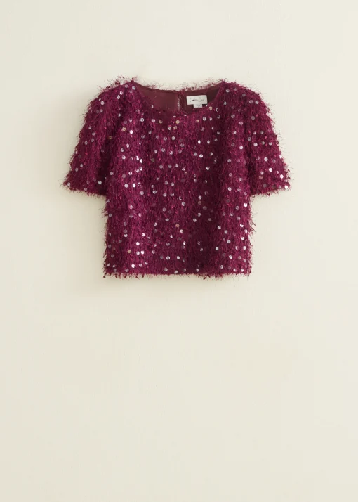 Pailletten top