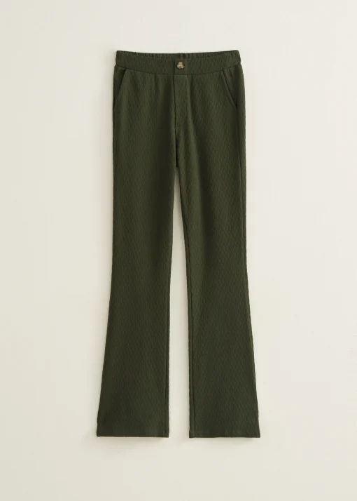 Pantalon jacquard