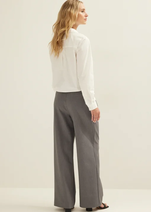 Pantalon met elastieke band