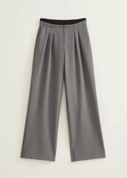 Pantalon met elastieke band