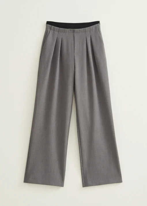 Pantalon met elastieke band