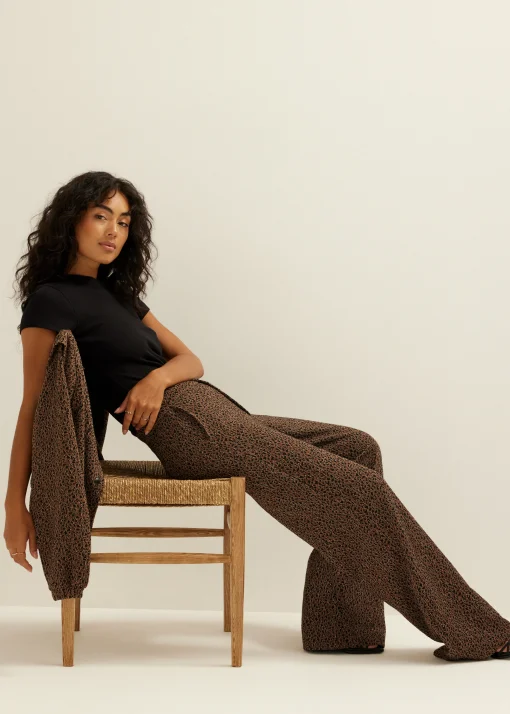 Pantalon met lurex
