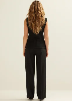 Pantalon met plooien