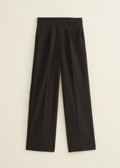 Pantalon met plooien