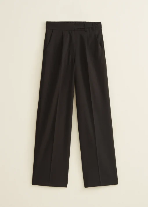 Pantalon met plooien