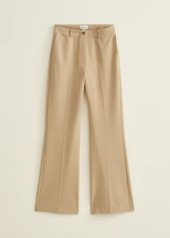 Pantalon met wide leg