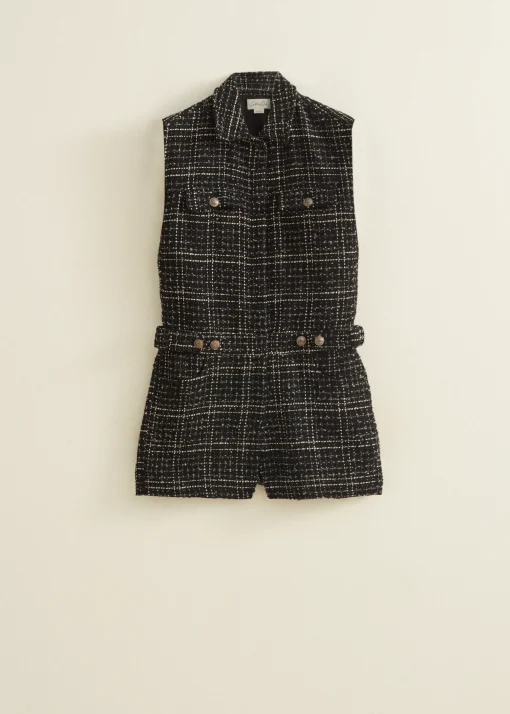 Playsuit van tweed