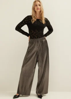 Plissé broek