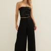 Plissé broek
