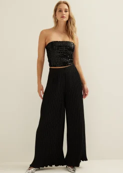Plissé broek