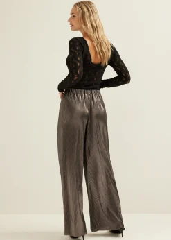 Plissé broek