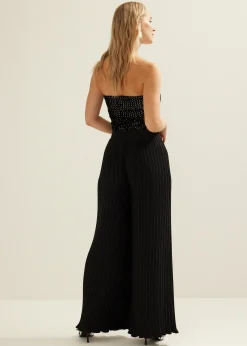 Plissé broek