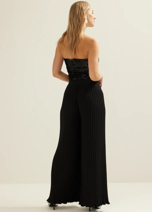 Plissé broek