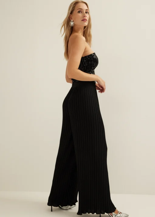Plissé broek