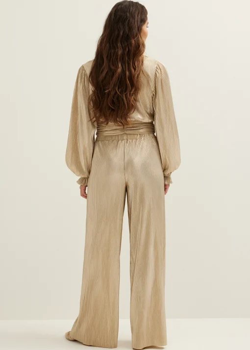 Plissé broek
