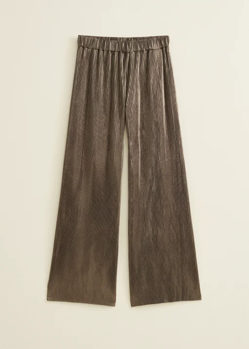 Plissé broek