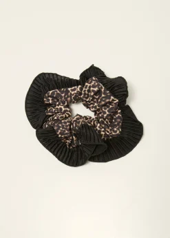 Plissé scrunchie