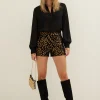 Short met pailletten