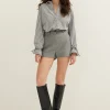 Short van wolmix