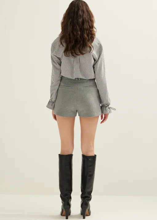 Short van wolmix