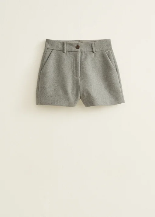 Short van wolmix