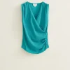 Singlet gedrapeerd
