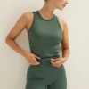 Singlet met rib