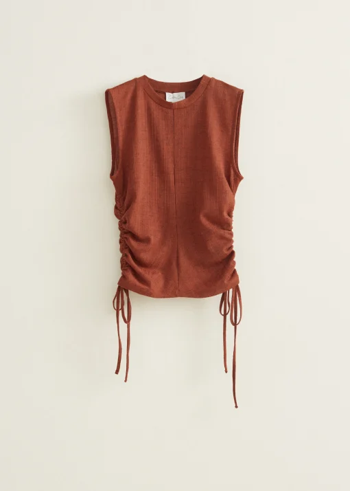 Singlet met rimpel details