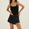 Singlet met spaghettibandjes