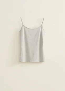 Singlet met spaghettibandjes