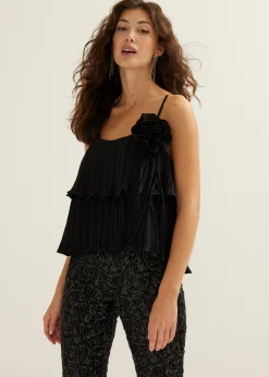 Singlet van plissé