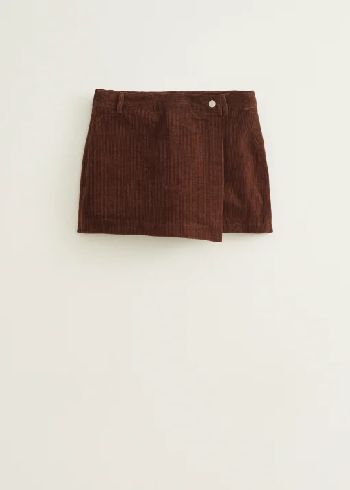 Skort corduroy