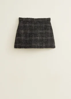 Skort van tweed