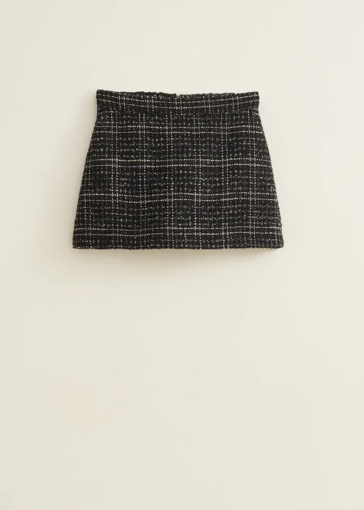 Skort van tweed