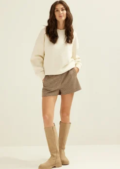 Sweater met backprint