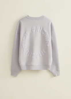 Sweater met backprint