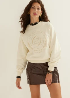 Sweater met borduurwerk