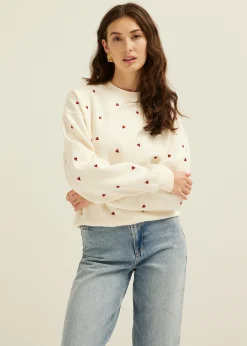 Sweater met hartjes