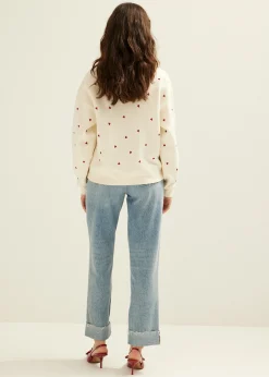 Sweater met hartjes