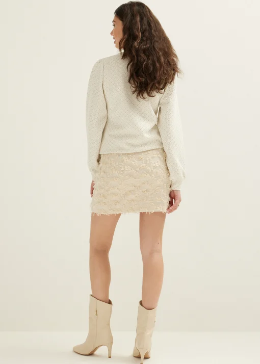 Sweater met lurex