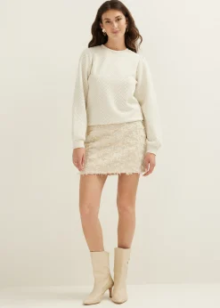 Sweater met lurex