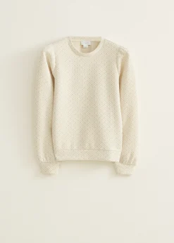 Sweater met lurex