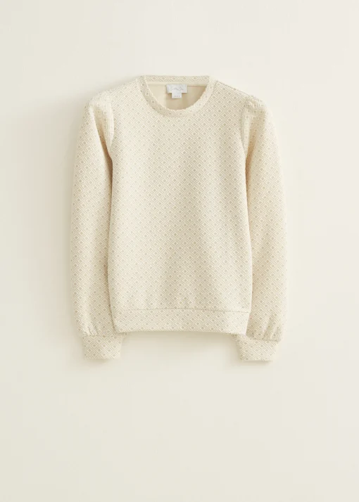 Sweater met lurex