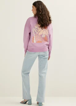 Sweater met print