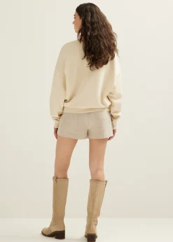 Sweater met tekst print