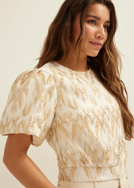 Top jacquard